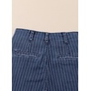 image:imageSidefeel Womens Wide Leg Jeans High Waisted Zimbaplatinum Stretchy Straight Leg Jeans Buttoned Loose Denim Pants with PocketSky Blue Stripe