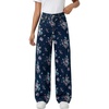 Small Floral Dark Blue