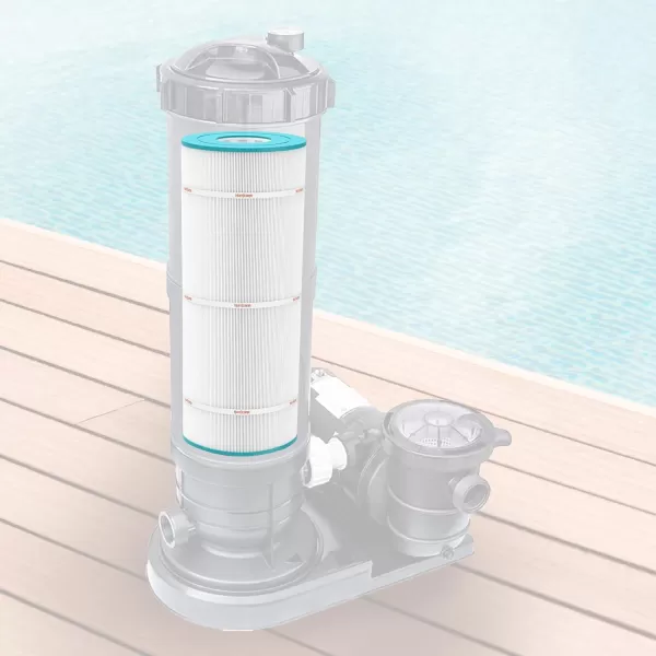 Hurricane Filters HF7477-04 Advanced Pool Filter Cartridge - Replacement for Pleatco PA75SV, Unicel C-7477, Filbur FC-1260, Hayward C-570, SwimClear C3020, Super Star Clear 3000, 4 Pack