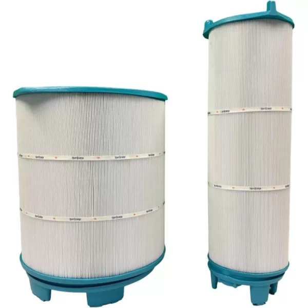 Hurricane Filters HF-STR-SET Advanced Pool Filter Cartridge Inner and Outer 21" Set - Replacement for Sta-Rite 25021-0200S &amp; 25022-0201S System 3 S7M120 Set