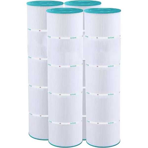 Hurricane Filters HF7471-04 Advanced Pool Filter Cartridge - Replacement for Pleatco PCC105, Unicel C-7471, Filbur FC-1977, Pentair Clean &amp; Clear Plus 420, 4 Pack