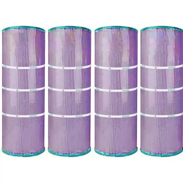 Hurricane Filters HF7477-04 Advanced Pool Filter Cartridge - Replacement for Pleatco PA75SV, Unicel C-7477, Filbur FC-1260, Hayward C-570, SwimClear C3020, Super Star Clear 3000, 4 Pack