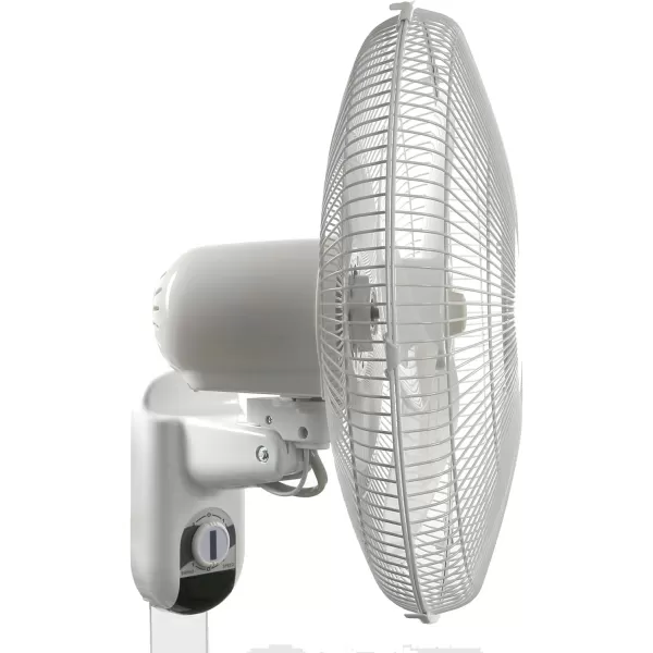 Hurricane Classic 16" Wall Mount Oscillating Fan – Powerful 3-Speed Airflow, Quiet Operation, Adjustable Tilt for Home, Office, and Grow Tents