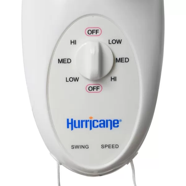 Hurricane Classic 16" Wall Mount Oscillating Fan – Powerful 3-Speed Airflow, Quiet Operation, Adjustable Tilt for Home, Office, and Grow Tents