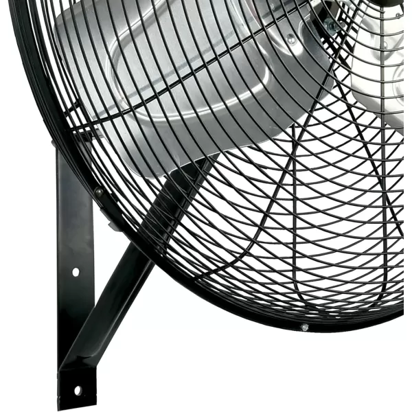 Hurricane Classic 16" Wall Mount Oscillating Fan – Powerful 3-Speed Airflow, Quiet Operation, Adjustable Tilt for Home, Office, and Grow Tents