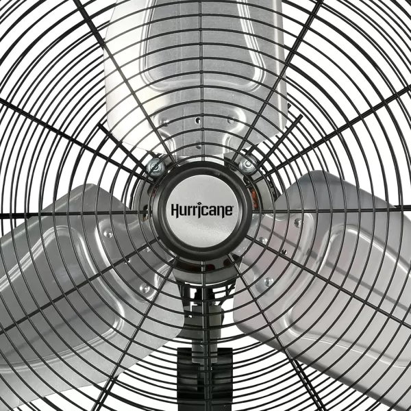 Hurricane Classic 16" Wall Mount Oscillating Fan – Powerful 3-Speed Airflow, Quiet Operation, Adjustable Tilt for Home, Office, and Grow Tents