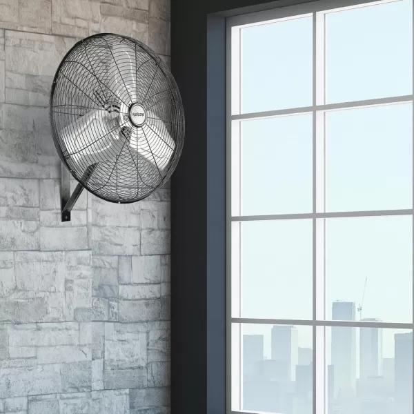 Hurricane Classic 16" Wall Mount Oscillating Fan – Powerful 3-Speed Airflow, Quiet Operation, Adjustable Tilt for Home, Office, and Grow Tents