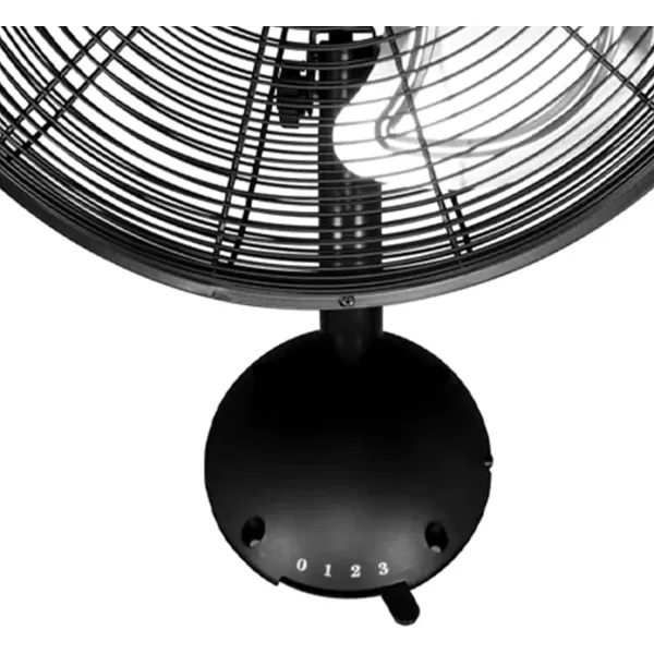 Hurricane Classic 16" Wall Mount Oscillating Fan – Powerful 3-Speed Airflow, Quiet Operation, Adjustable Tilt for Home, Office, and Grow Tents