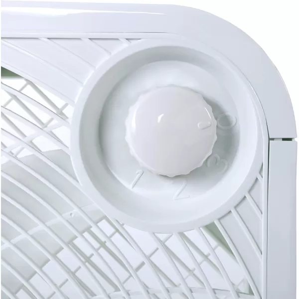 Hurricane Classic 20" Floor Box Fan – Compact and Portable, Powerful and Quiet 3-Speed Cooling for Home, Greenhouse, Office, Gym, Garage, and Workshop