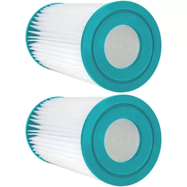 Hurricane Filters HF4607-02 Advanced Pool Filter Cartridge - Replacement for Pleatco PC7-120, Unicel C-4607, Filbur FC-3710, Coleco F-120, Intex Sand-n-Sun, Easy Set Size A or C