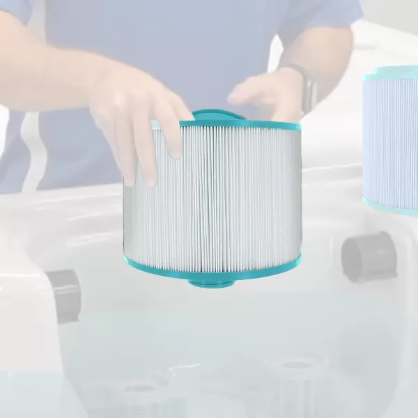 Hurricane Filters HF8H950-01 Advanced Pool Filter Cartridge - Replacement for Pleatco PBF35-M, Unicel 8CH-950, Filbur FC-0536