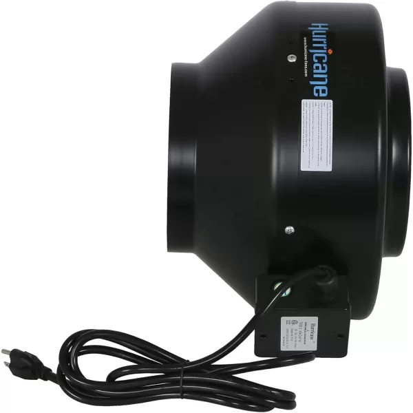 Hurricane Inline Fan for HVAC and Ventilation