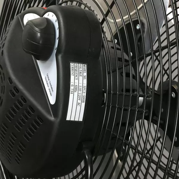 Hurricane Pro 20" High Velocity Metal Floor Fan – Powerful 5300 CFM Airflow, Adjustable Tilt, Heavy-Duty Construction for Home, Gym, Garage, Workshop