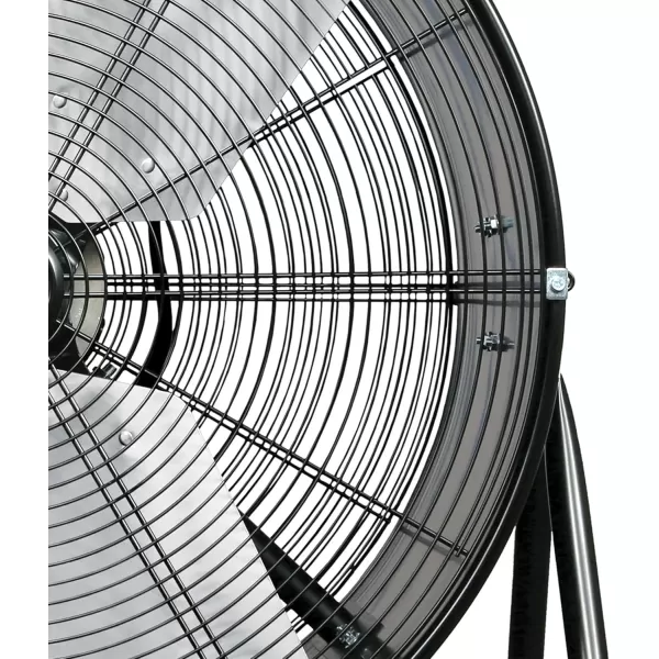Hurricane Pro 20" High Velocity Metal Floor Fan – Powerful 5300 CFM Airflow, Adjustable Tilt, Heavy-Duty Construction for Home, Gym, Garage, Workshop
