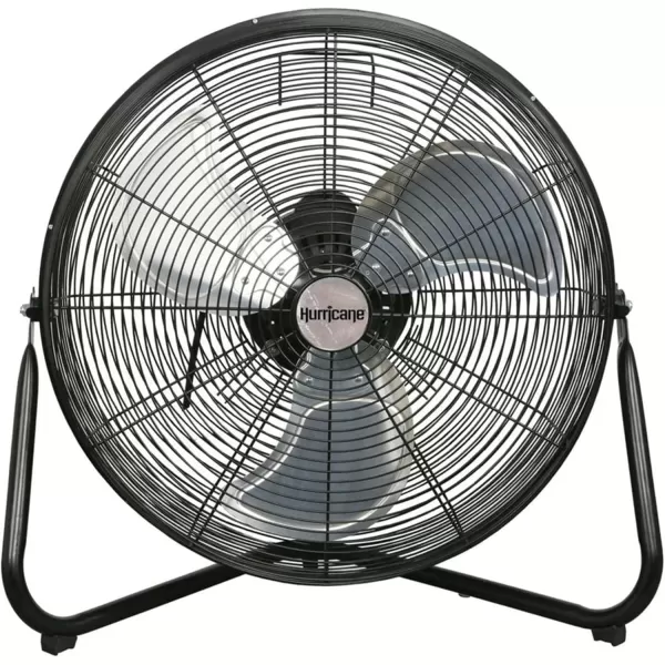 Hurricane Pro 20" High Velocity Metal Floor Fan – Powerful 5300 CFM Airflow, Adjustable Tilt, Heavy-Duty Construction for Home, Gym, Garage, Workshop