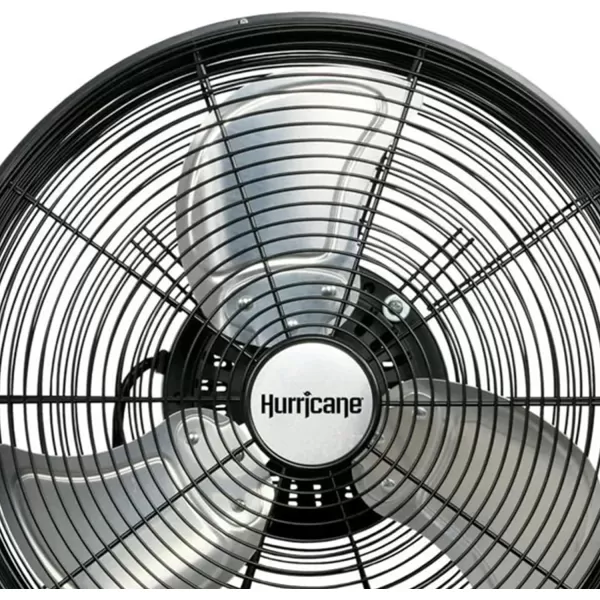 Hurricane Pro 20" High Velocity Metal Floor Fan – Powerful 5300 CFM Airflow, Adjustable Tilt, Heavy-Duty Construction for Home, Gym, Garage, Workshop