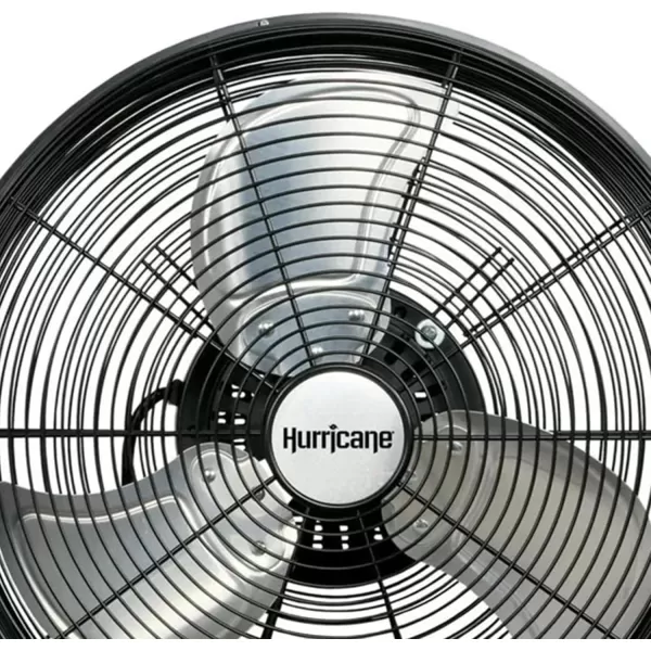 Hurricane Pro 20" High Velocity Metal Floor Fan – Powerful 5300 CFM Airflow, Adjustable Tilt, Heavy-Duty Construction for Home, Gym, Garage, Workshop
