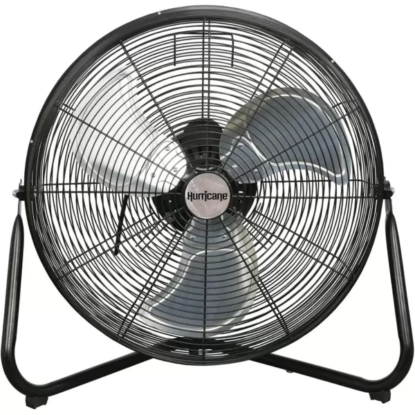 Hurricane Pro 20" High Velocity Metal Floor Fan – Powerful 5300 CFM Airflow, Adjustable Tilt, Heavy-Duty Construction for Home, Gym, Garage, Workshop