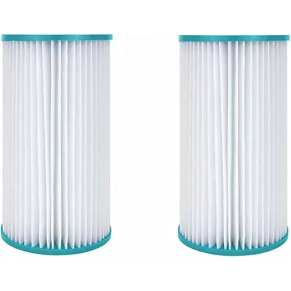 Hurricane Filters HF4607-02 Advanced Pool Filter Cartridge - Replacement for Pleatco PC7-120, Unicel C-4607, Filbur FC-3710, Coleco F-120, Intex Sand-n-Sun, Easy Set Size A or C