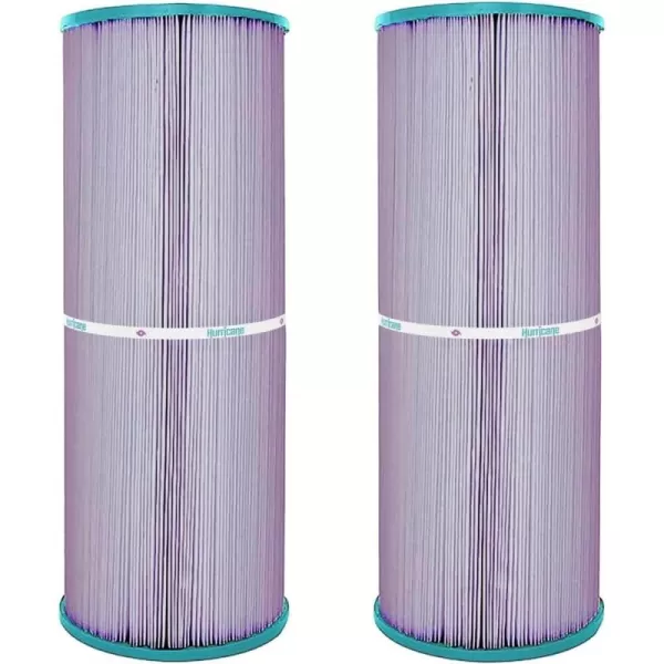 Hurricane Filters HF5374-01 Advanced Spa Filter Cartridge - Replacement for Pleatco PLBS75 Unicel C-5374, Filbur FC-2971, Rainbow, Waterway, Leisure Bay, S2/G2 Spa 75
