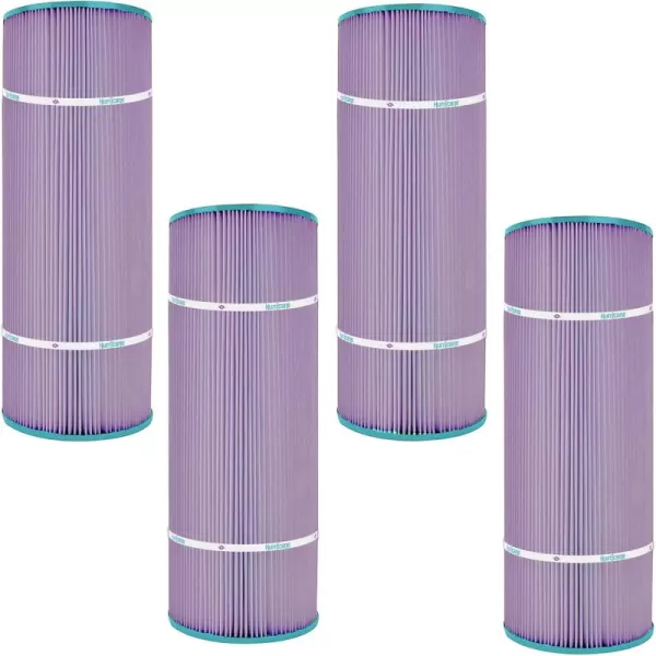 Hurricane Filters HF7470-04 Advanced Pool Filter Cartridge - Replacement for Pleatco PCC80, Unicel C-7470, Filbur FC-1976, Pentair Clean &amp; Clear 320, 4 Pack