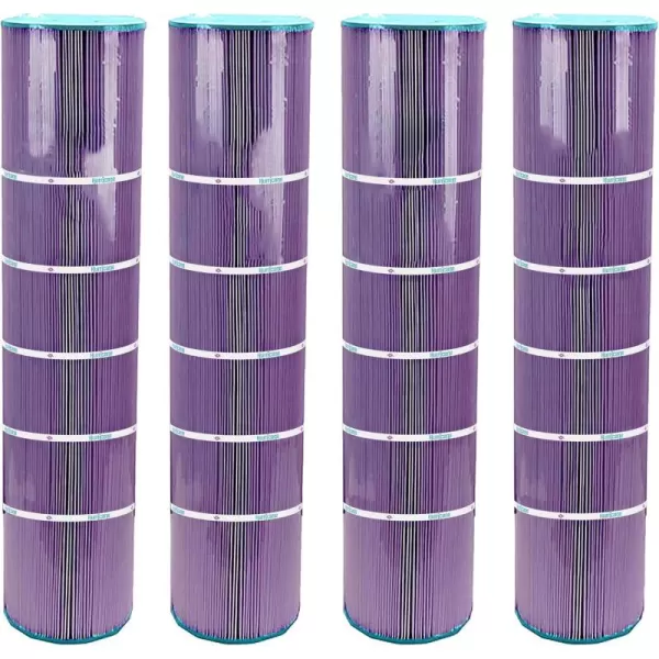 Hurricane Filters HF7472-04 Advanced Pool Filter Cartridge - Replacement for Pleatco PCC130, Unicel C-7472, Filbur FC-1978 Pentair Clean &amp; Clear Plus 520, Waterway Crystal Water 525, 4 Pack