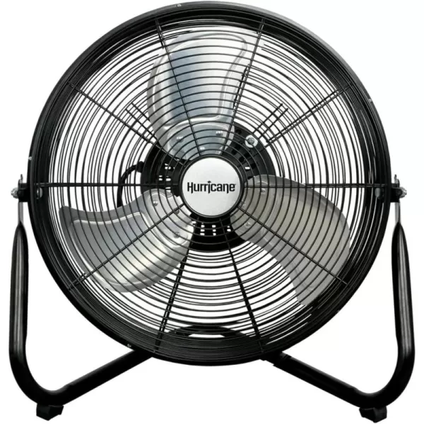 Hurricane Pro 20" High Velocity Metal Floor Fan – Powerful 5300 CFM Airflow, Adjustable Tilt, Heavy-Duty Construction for Home, Gym, Garage, Workshop