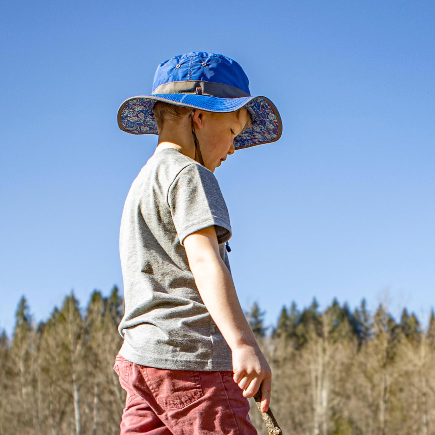 Sunday Afternoons Kids' Clear Creek Boonie Hat - UPF 50+, Reversible & Packable Sun Hat For Adventures