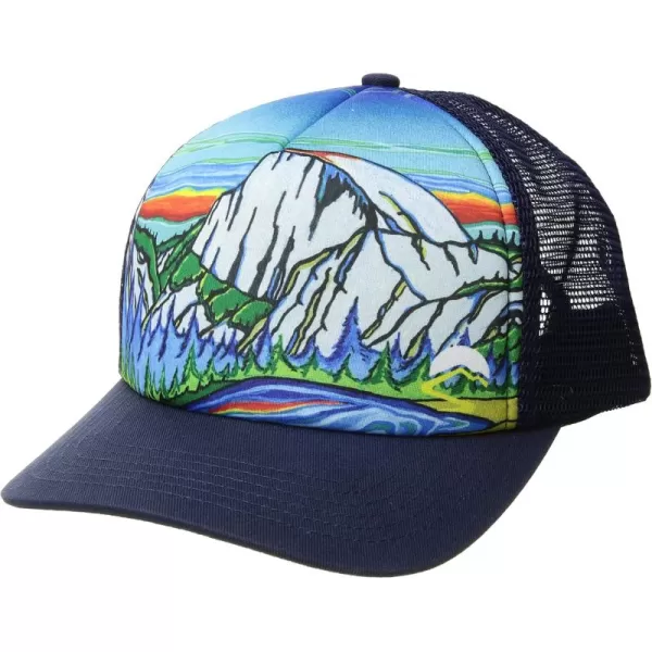 Sunday Afternoons Artist Series Trucker Cap, Half Dome, One Size