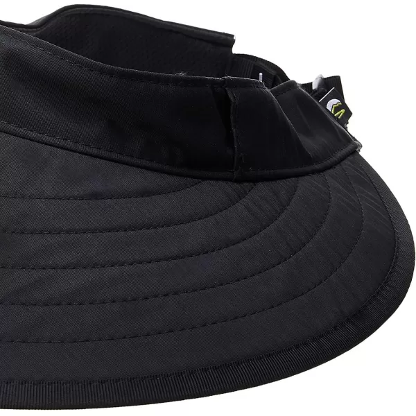 Sunday Afternoons Adult Sport Visor, Black, One Size