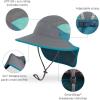 image:imageSunday Afternoons Kids Ultra Adventure Hat UPF 50 Sun Hat for Girls Boys with Neck CapePumice