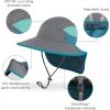 image:imageSunday Afternoons Kids Ultra Adventure Hat UPF 50 Sun Hat for Girls Boys with Neck CapePumice