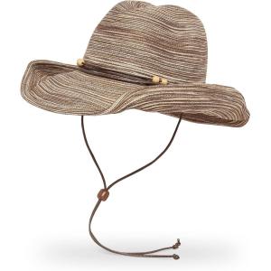 image:imageSunday Afternoons Sunset Hat  Womens UPF 50 Shapeable Brim 100 Polyester Cowgirl Sun HatCinnamon