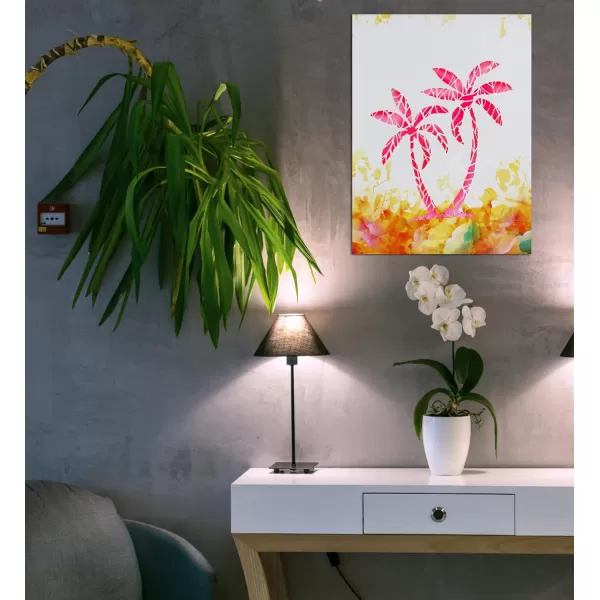 CoTa Global Owl Buddha Tree of Life Day of the Dead Light Up LED Wall Art  Color Changing LED Light Up Picture Art for Wall Hang  Home Decor Wall Art for Bedroom and Living Room  16x12 Inch4 pack  Flamingo  Mermaid  Palm Tree  Pirate
