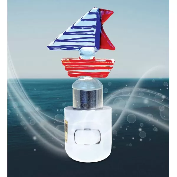 Puzzled Boat Handcraft Art Glass Decorative Night Light Home Dcor  Boats Theme  Unique and Elegant Gift
