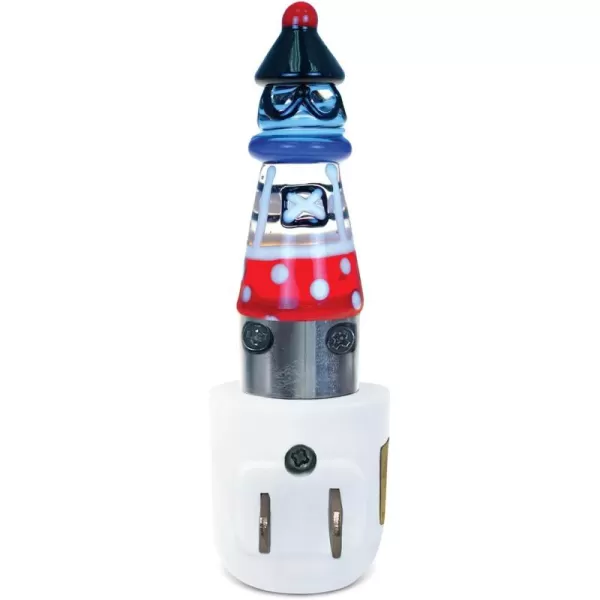 Puzzled Lighthouse Handcraft Art Glass Decorative Night Light Home Dcor  Lighthouses Theme  Unique and Elegant Gift