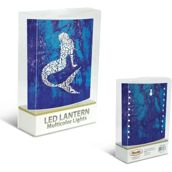 Puzzled COTA Global LED Lantern Mermaid  51 inch x 63 inch  Multicolor  Item 9679
