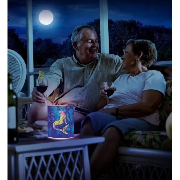 Puzzled COTA Global LED Lantern Mermaid  51 inch x 63 inch  Multicolor  Item 9679