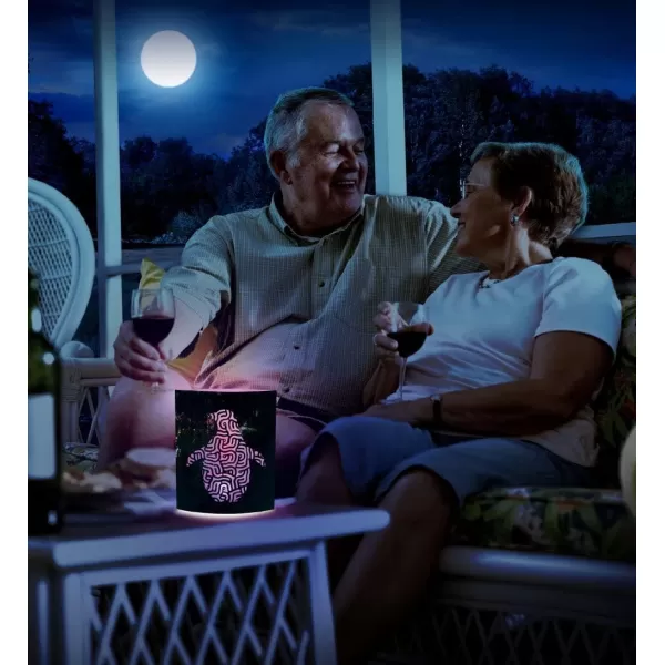 Puzzled COTA Global LED Lantern Penguin  51 inch x 63 inch  Multicolor  Item 9683
