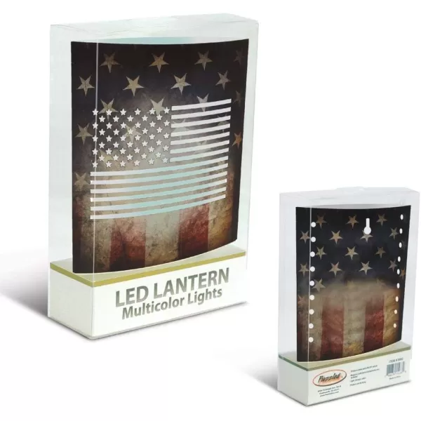 Puzzled COTA Global LED Lantern Surfs Up  51 inch x 63 inch  Multicolor  Item 9691Black American Flag