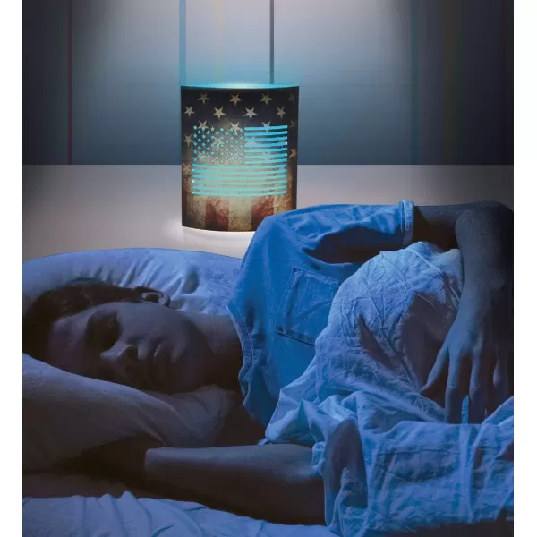 Puzzled COTA Global LED Lantern Surfs Up  51 inch x 63 inch  Multicolor  Item 9691Black American Flag