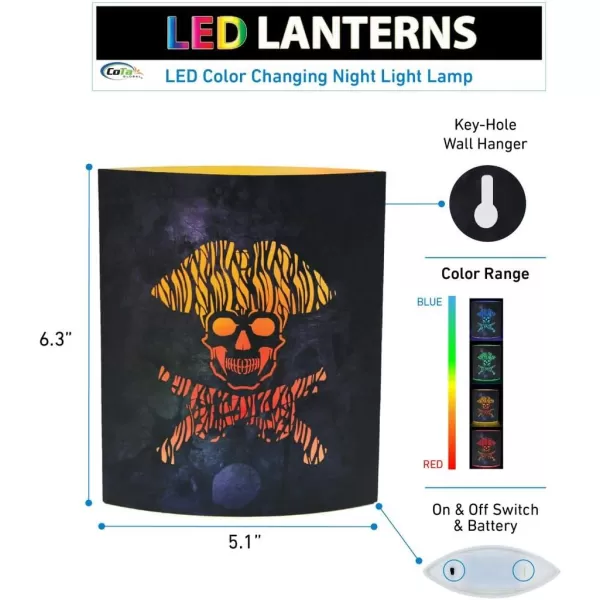 Puzzled COTA Global LED Lantern Surfs Up  51 inch x 63 inch  Multicolor  Item 9691Black Pirate