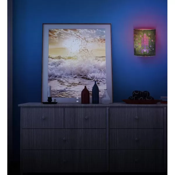 Puzzled COTA Global LED Lantern Surfs Up  51 inch x 63 inch  Multicolor  Item 9691BlackGreen Space Shuttle