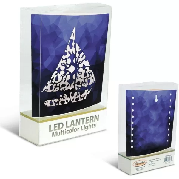 Puzzled COTA Global LED Lantern Surfs Up  51 inch x 63 inch  Multicolor  Item 9691Blue Sailboat