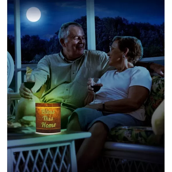 Puzzled COTA Global LED Lantern Surfs Up  51 inch x 63 inch  Multicolor  Item 9691Brown Bless This Home