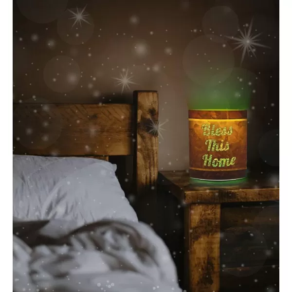 Puzzled COTA Global LED Lantern Surfs Up  51 inch x 63 inch  Multicolor  Item 9691Brown Bless This Home