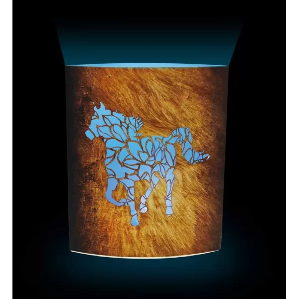 Puzzled COTA Global LED Lantern Surfs Up  51 inch x 63 inch  Multicolor  Item 9691Brown Horse