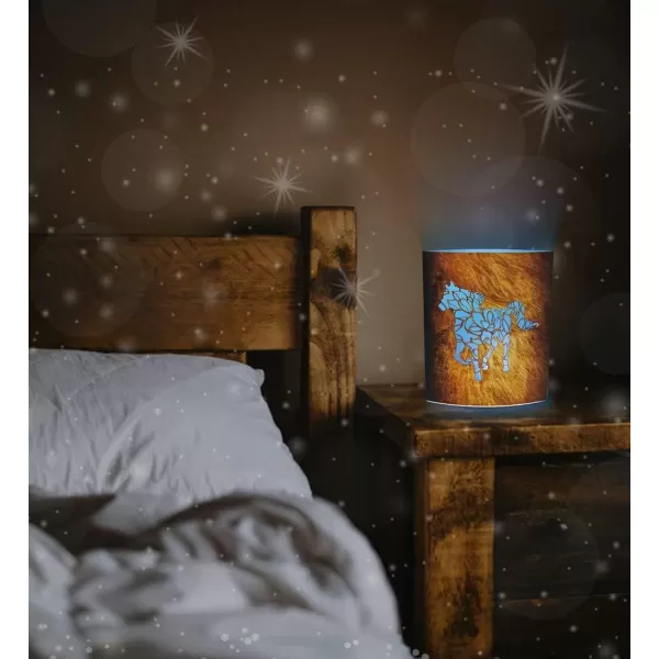 Puzzled COTA Global LED Lantern Surfs Up  51 inch x 63 inch  Multicolor  Item 9691Brown Horse