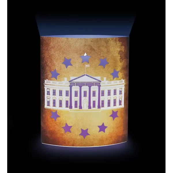 Puzzled COTA Global LED Lantern Surfs Up  51 inch x 63 inch  Multicolor  Item 9691Brown The White House