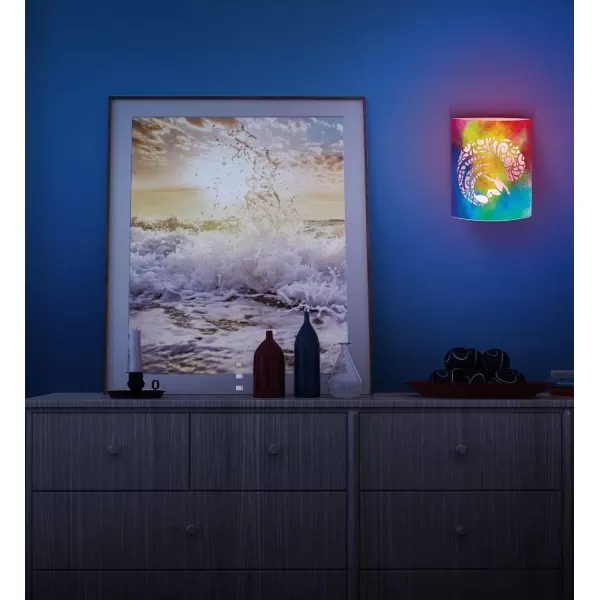 Puzzled COTA Global LED Lantern Surfs Up  51 inch x 63 inch  Multicolor  Item 9691Colorful Surf Up